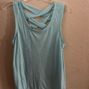 Gaiam Racerback Tank with Crisscrossed Back